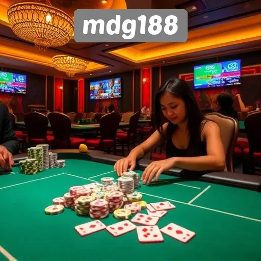 Kelebihan Permainan Live Casino di Situs MDG188