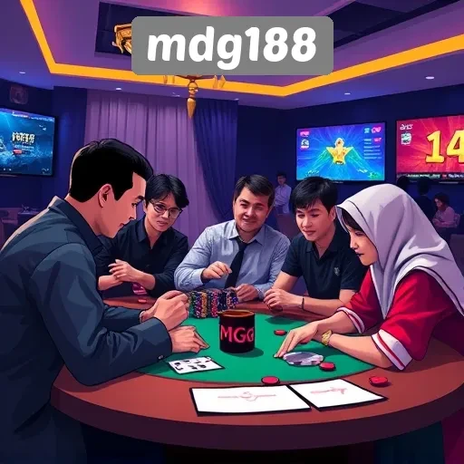 Bermain dengan Teman di MDG188 Melalui Fitur Sosial